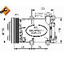 Compresor, climatizare NRF 32410</br>Piesa auto pentru Sistem de aer conditionat