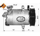 Compresor, climatizare NRF 32411</br>Piesa auto pentru Sistem de aer conditionat
