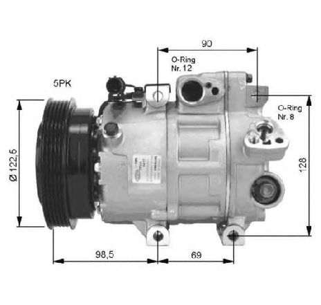 Compresor, climatizare NRF 32468G</br>Piesa auto pentru Sistem de aer conditionat Compresor, climatizare NRF 32468G</br>Piesa auto pentru Sistem de aer conditionat
