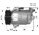 Compresor, climatizare NRF 32482G</br>Piesa auto pentru Sistem de aer conditionat