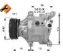 Compresor, climatizare NRF 32686G</br>Piesa auto pentru Sistem de aer conditionat Compresor, climatizare NRF 32686G</br>Piesa auto pentru Sistem de aer conditionat