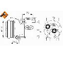 Compresor, climatizare NRF 32722</br>Piesa auto pentru Sistem de aer conditionat
