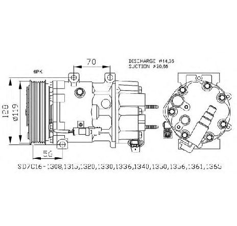 Compresor, climatizare NRF 32772G</br>Piesa auto pentru Sistem de aer conditionat Compresor, climatizare NRF 32772G</br>Piesa auto pentru Sistem de aer conditionat