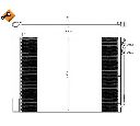 Condensator, climatizare NRF 350033</br>Piesa auto pentru Sistem de aer conditionat