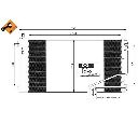 Condensator, climatizare NRF 350219</br>Piesa auto pentru Sistem de aer conditionat