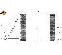 Condensator, climatizare NRF 35292</br>Piesa auto pentru Sistem de aer conditionat