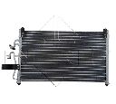 Condensator, climatizare NRF 35355</br>Piesa auto pentru Sistem de aer conditionat