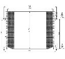 Condensator, climatizare NRF 35482</br>Piesa auto pentru Sistem de aer conditionat