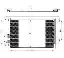 Condensator, climatizare NRF 35499</br>Piesa auto pentru Sistem de aer conditionat