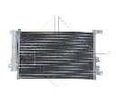 Condensator, climatizare NRF 35499</br>Piesa auto pentru Sistem de aer conditionat