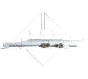 Condensator, climatizare NRF 35499</br>Piesa auto pentru Sistem de aer conditionat