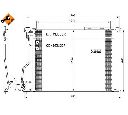 Condensator, climatizare NRF 35578</br>Piesa auto pentru Sistem de aer conditionat