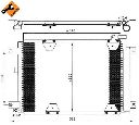 Condensator, climatizare NRF 35580
