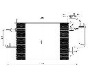 Condensator, climatizare NRF 35599</br>Piesa auto pentru Sistem de aer conditionat