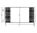 Condensator, climatizare NRF 35663</br>Piesa auto pentru Sistem de aer conditionat