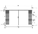 Condensator, climatizare NRF 35763