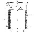 Condensator, climatizare NRF 35778</br>Piesa auto pentru Sistem de aer conditionat