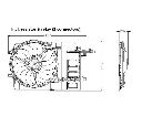 Ventilator, radiator NRF 47302