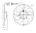 Ventilator, radiator NRF 47392</br>Piesa auto pentru Sistem de racire motor