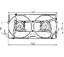 Ventilator, radiator NRF 47463