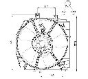 Ventilator, radiator NRF 47518