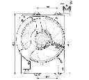 Ventilator, radiator NRF 47531