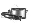 Radiator, recirculare gaze de esapament NRF 48114</br>Piesa auto pentru Recirculare gaz esapament (RGE)