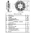 Cupla, ventilator radiator NRF 49528</br>Piesa auto pentru Sistem de racire motor