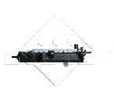Radiator, racire motor NRF 50126</br>Piesa auto pentru Radiator racire apa/ ulei