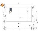 Radiator, racire motor NRF 50131</br>Piesa auto pentru Radiator racire apa/ ulei