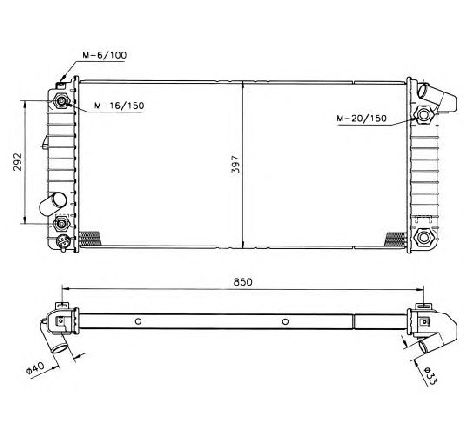 Radiator, racire motor NRF 50208</br>Piesa auto pentru Radiator racire apa/ ulei Radiator, racire motor NRF 50208</br>Piesa auto pentru Radiator racire apa/ ulei