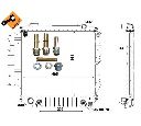 Radiator, racire motor NRF 50315</br>Piesa auto pentru Radiator racire apa/ ulei Radiator, racire motor NRF 50315</br>Piesa auto pentru Radiator racire apa/ ulei