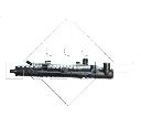 Radiator, racire motor NRF 50430