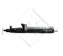 Radiator, racire motor NRF 504647</br>Piesa auto pentru Radiator racire apa/ ulei