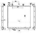 Radiator, racire motor NRF 50467
