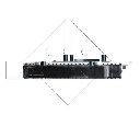 Radiator, racire motor NRF 50528