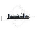 Radiator, racire motor NRF 50560</br>Piesa auto pentru Radiator racire apa/ ulei