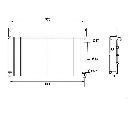 Radiator, racire motor NRF 506220</br>Piesa auto pentru Radiator racire apa/ ulei