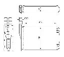 Schimbator caldura, incalzire habitaclu NRF 507339