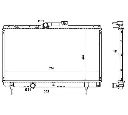 Radiator, racire motor NRF 507594</br>Piesa auto pentru Radiator racire apa/ ulei