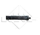 Radiator, racire motor NRF 507662