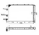 Radiator, racire motor NRF 509503A</br>Piesa auto pentru Radiator racire apa/ ulei