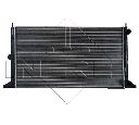 Radiator, racire motor NRF 509522</br>Piesa auto pentru Radiator racire apa/ ulei