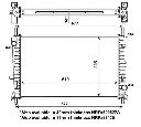 Radiator, racire motor NRF 509527