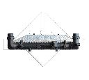 Radiator, racire motor NRF 509529