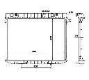Radiator, racire motor NRF 509532