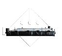 Radiator, racire motor NRF 516573