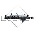 Radiator, racire motor NRF 519513
