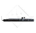 Radiator, racire motor NRF 519525</br>Piesa auto pentru Radiator racire apa/ ulei