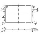 Radiator, racire motor NRF 519596